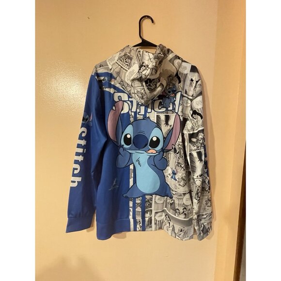 Lilo & Stitch Hoodie, Sweatershirt, Disneyland Shirt,Stitch 3D Hoodie Size Large - Picture 3 of 16